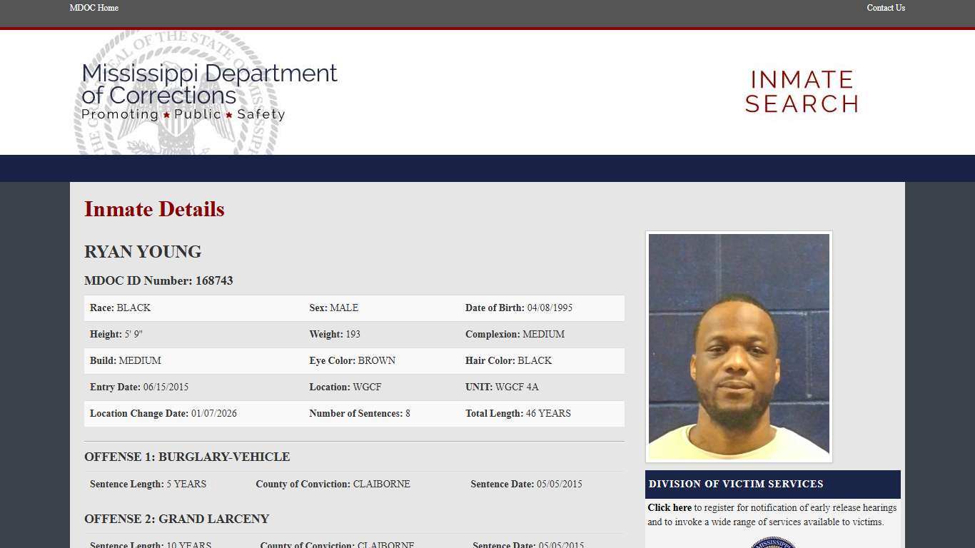 Mississippi Department of Corrections